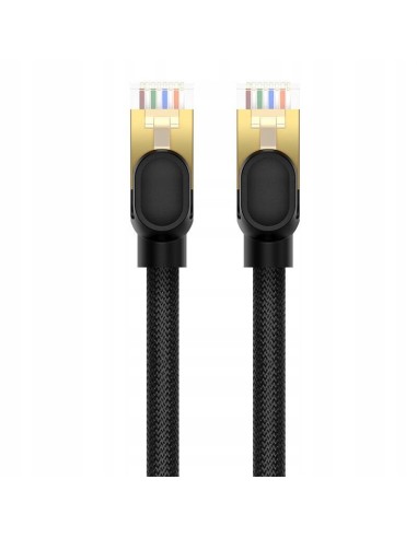 Baseus High Speed CAT8 Kabel Sieciowy LAN RJ45 Ethernet CAT8 40Gb/s 2000MHz 15m