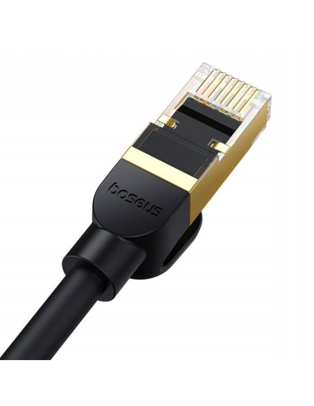 Baseus High Speed CAT8 Kabel Sieciowy LAN RJ45 Ethernet CAT8 40Gb/s 2000MHz 15m