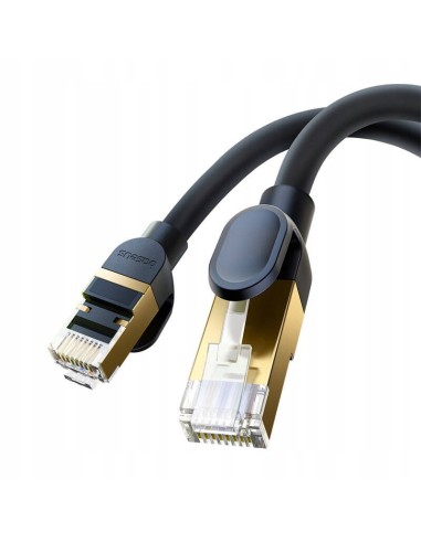 Baseus High Speed CAT8 Kabel Sieciowy LAN RJ45 Ethernet CAT8 40Gb/s 2000MHz 15m