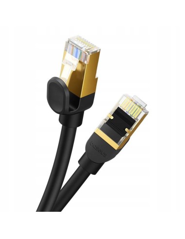 Baseus High Speed CAT8 Kabel Sieciowy LAN RJ45 Ethernet CAT8 40Gb/s 2000MHz 15m