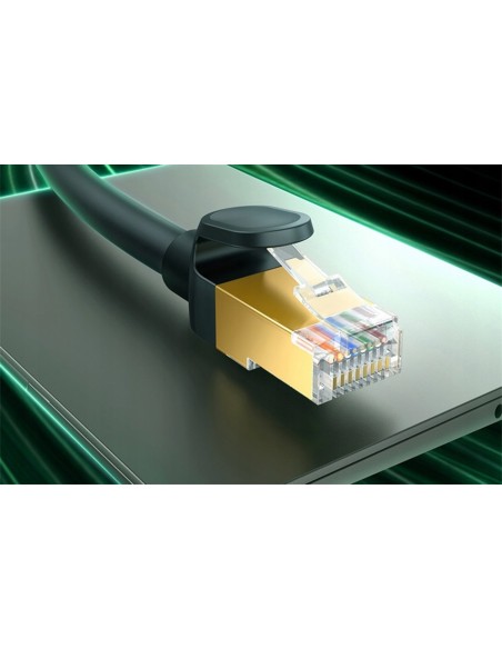 Baseus High Speed CAT8 Kabel Sieciowy LAN RJ45 Ethernet CAT8 40Gb/s 2000MHz 15m