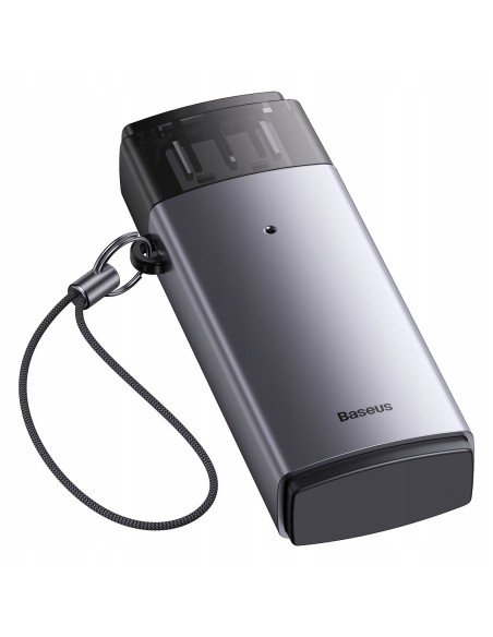 Baseus Lite Series Adapter Czytnik Kart Pamięci SD TF 2TB USB3.0