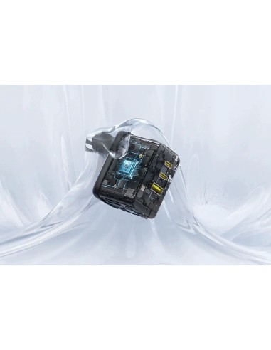 Baseus EnerFill FE22 Ładowarka Sieciowa 2xUSB-C USB-A 70W Czarna