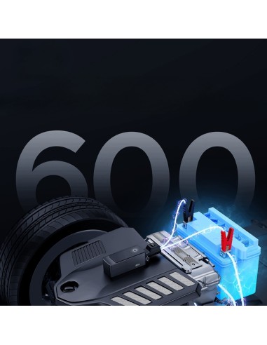 Baseus Super Energy Alpha Series Rozruch Do Samochodu 600A Czarny