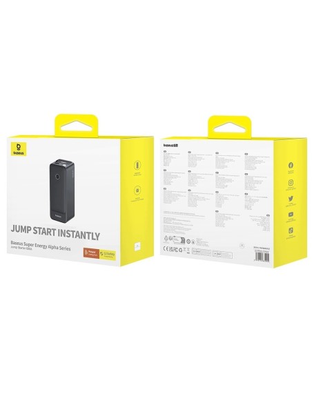 Baseus Super Energy Alpha Series Rozruch Do Samochodu 600A Czarny