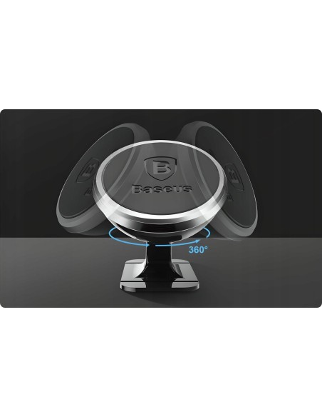 Baseus 360-degree Rotation Uchwyt Samochodowy Magnetyczny Na Kokpit