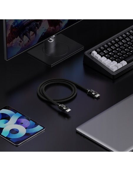 Baseus High Definition Kabel Display Port DP- Display Port DP 8K60Hz FULL HD HDR 1.5m