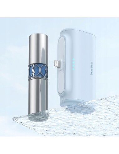 Baseus Compact Mały Power Bank 5000mAh Z Szybkim Ładowaniem 20W PD Niebieski