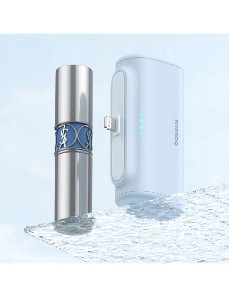 Baseus Compact Mały Power Bank 5000mAh Z Szybkim Ładowaniem 20W PD Niebieski
