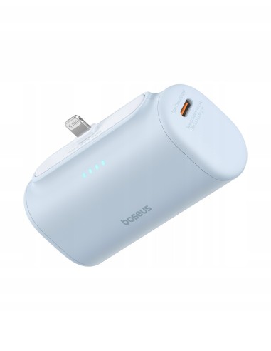 Baseus Compact Mały Power Bank 5000mAh Z Szybkim Ładowaniem 20W PD Niebieski