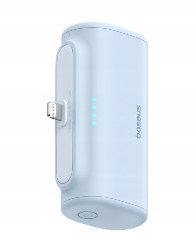 Baseus Compact Mały Power Bank 5000mAh Z Szybkim Ładowaniem 20W PD Niebieski