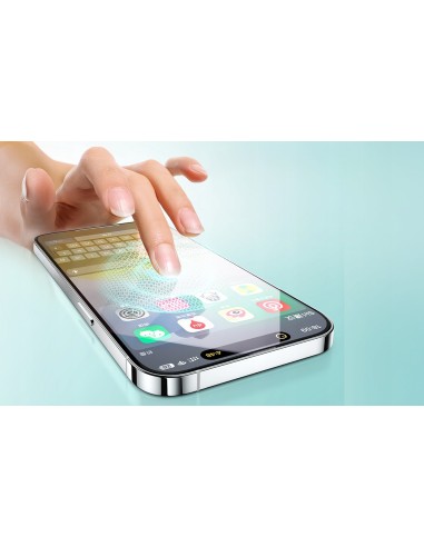 Baseus Sapphire Szkło Hartowane Pełne 9H Do Apple iPhone 15 Pro Max + Aplikator