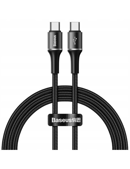Baseus Halo Data Kabel USB-C Do USB-C 1m
