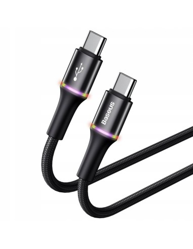 Baseus Halo Data Kabel USB-C Do USB-C 1m