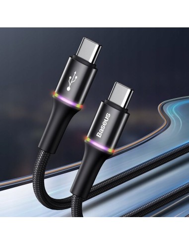Baseus Halo Data Kabel USB-C Do USB-C 1m