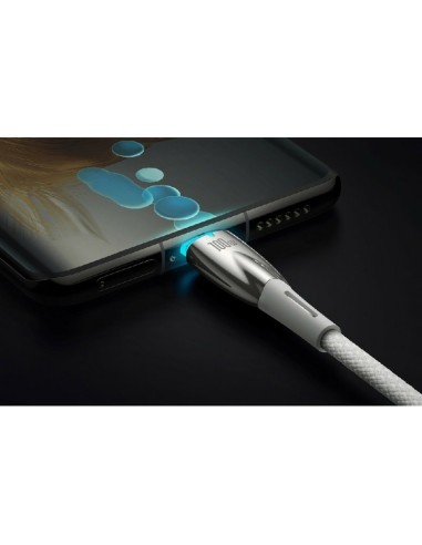 Baseus Glimmer Series Kabel USB-C Do USB-C 100W 2m Biały