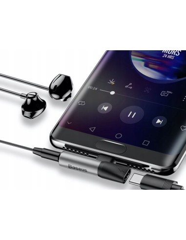Baseus L41 Adapter USB-C Do Mini Jack 3.5mm