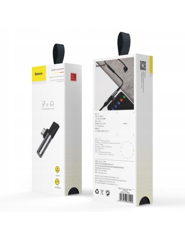 Baseus L41 Adapter USB-C Do Mini Jack 3.5mm