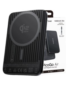 Baseus PicoGo Air AM71 Power Bank 10000 mAh 30W Czarny