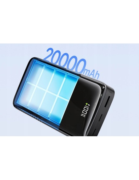 Baseus EnerFill FP51 Bipow 2 Pro Power Bank 20000 mAh 30W Czarny