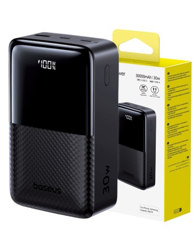 Baseus EnerFill FP51 Bipow 2 Pro Power Bank 30000 mAh 30W Czarny