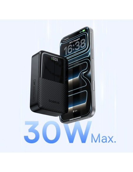 Baseus EnerFill FP51 Bipow 2 Pro Power Bank 30000 mAh 30W Czarny