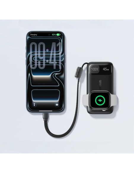 EnerFill FT31 Power Bank 10000 mAh 45W Czarny