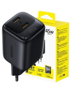 Baseus EnerFill FE22 Ładowarka Sieciowa 2xUSB-C 45W Biała