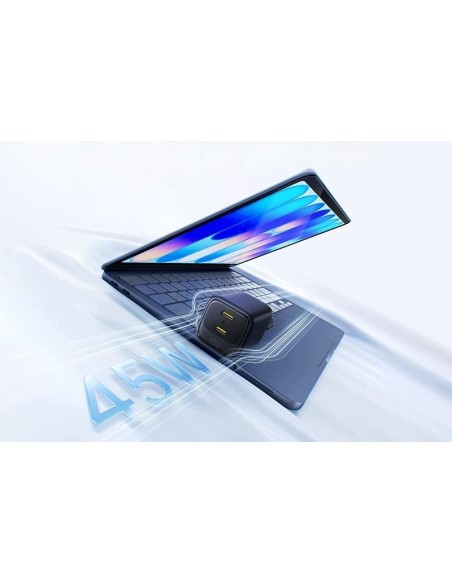 Baseus EnerFill FE22 Ładowarka Sieciowa 2xUSB-C 45W Biała