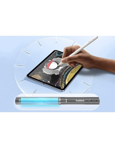 Baseus Smooth Writing 2 Series Rysik Ze Wskaźnikiem LED Biły