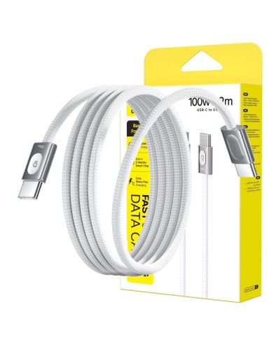 Baseus FrostCore Kabel USB-C Do USB-C 100W 1.2m Biały