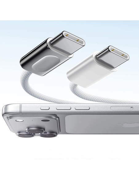 Baseus FrostCore Kabel USB-C Do USB-C 100W 2m Biały