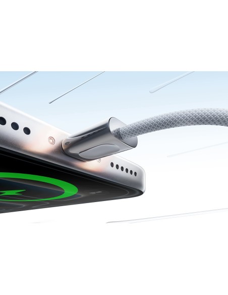 Baseus FrostCore Kabel USB-C Do USB-C 100W 2m Biały