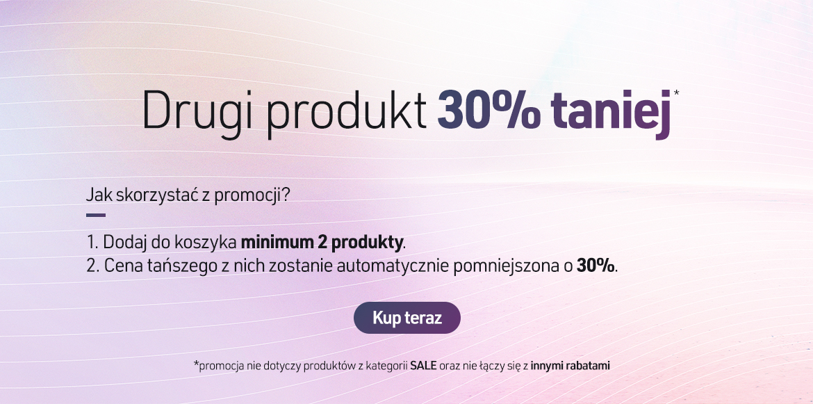 Drugi produkt 30% taniej