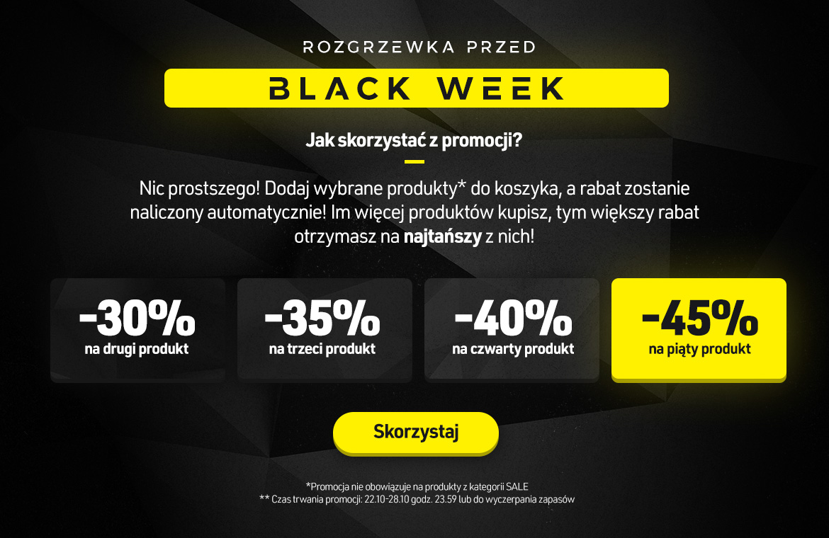 Wielorabaty, -45% na piąty produkt!