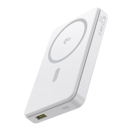 スマホアクセサリー Wireless Powerbank 10,000mAh Anker Powerbank MagGo Slim Qi2 10000mAh, 15W, Biały - Rabat