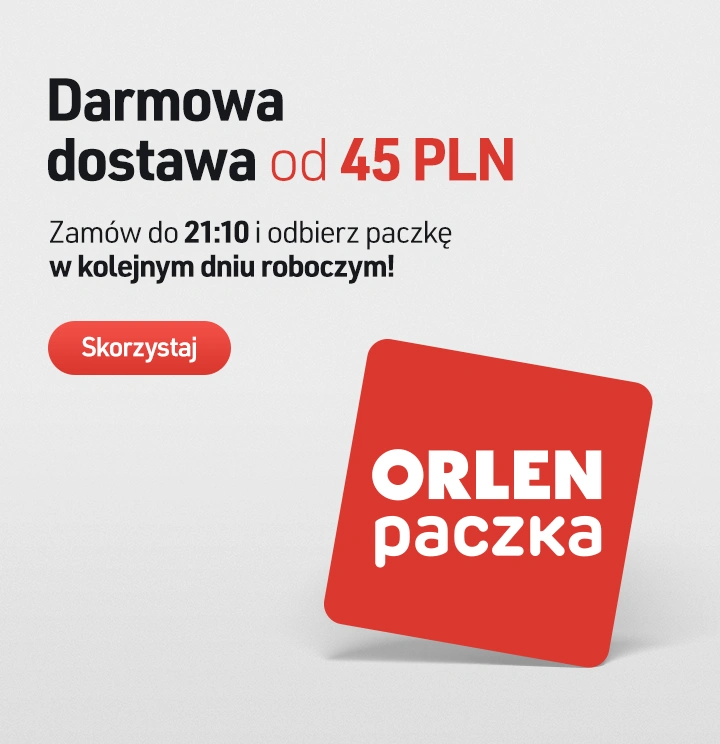Darmowa dostawa ORLEN Paczka