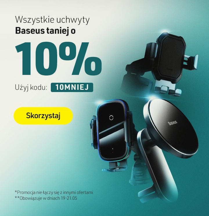 Uchwyty 10% taniej