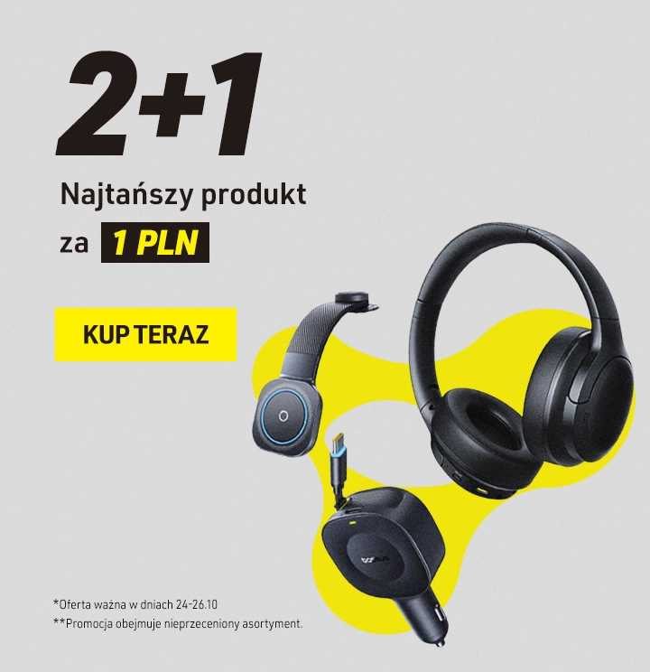 2+1 | Najtańszy produkt za 1 PLN