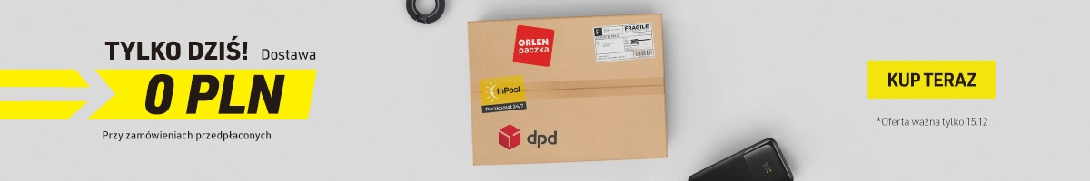 Dzień darmowej dostawy od 0 zł
