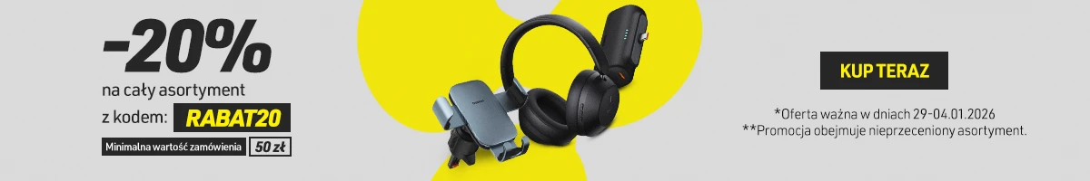 -20% na wszystko od 50zł z kodem RABAT20