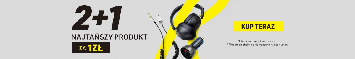 2+1 najtańszy produkt za 1 zł