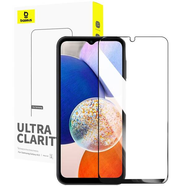 Baseus Diamond P60057407203-02 | Szkło hartowane ochronne pełne 9H do Samsung Galaxy A13 - uniwersalny