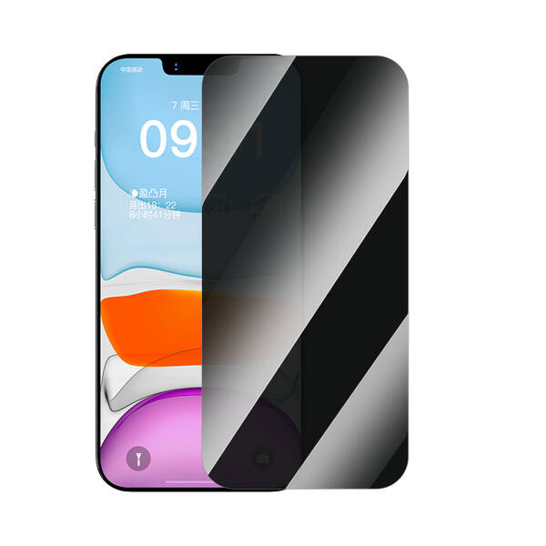 Baseus Superior Series | Szkło ochronne, hartowane prywatyzujące do iPhone 11 Pro, X, Xs, z aplikatorem - uniwersalny